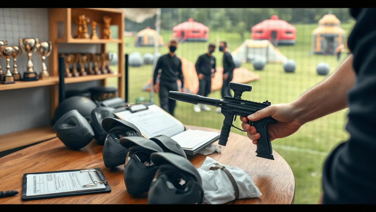 Czym jest profesjonalna arena paintballowa