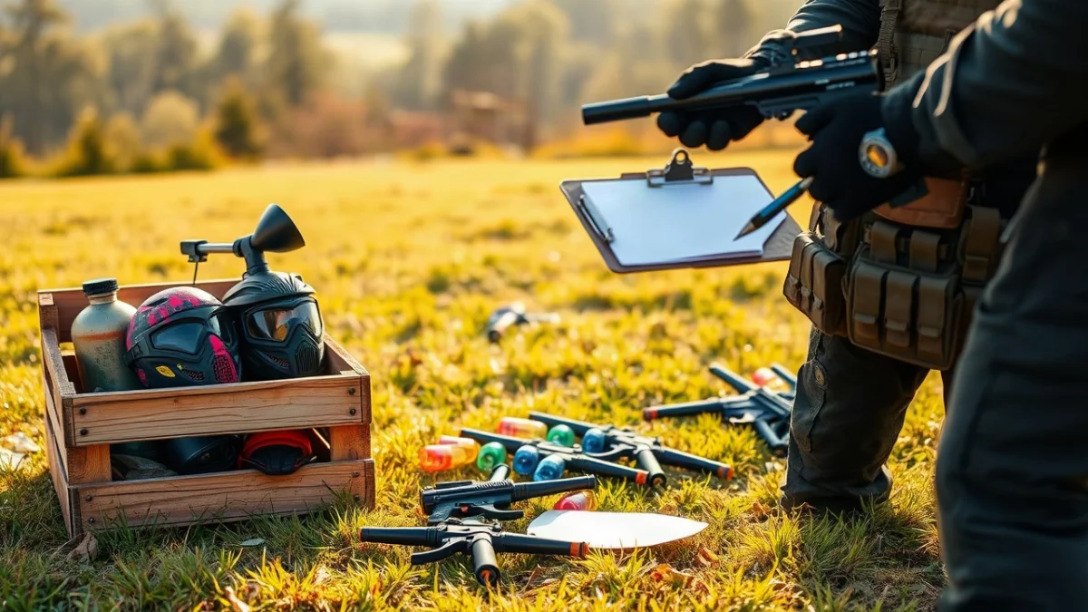 Organizacja wieczoru kawalerskiego na polu paintballowym