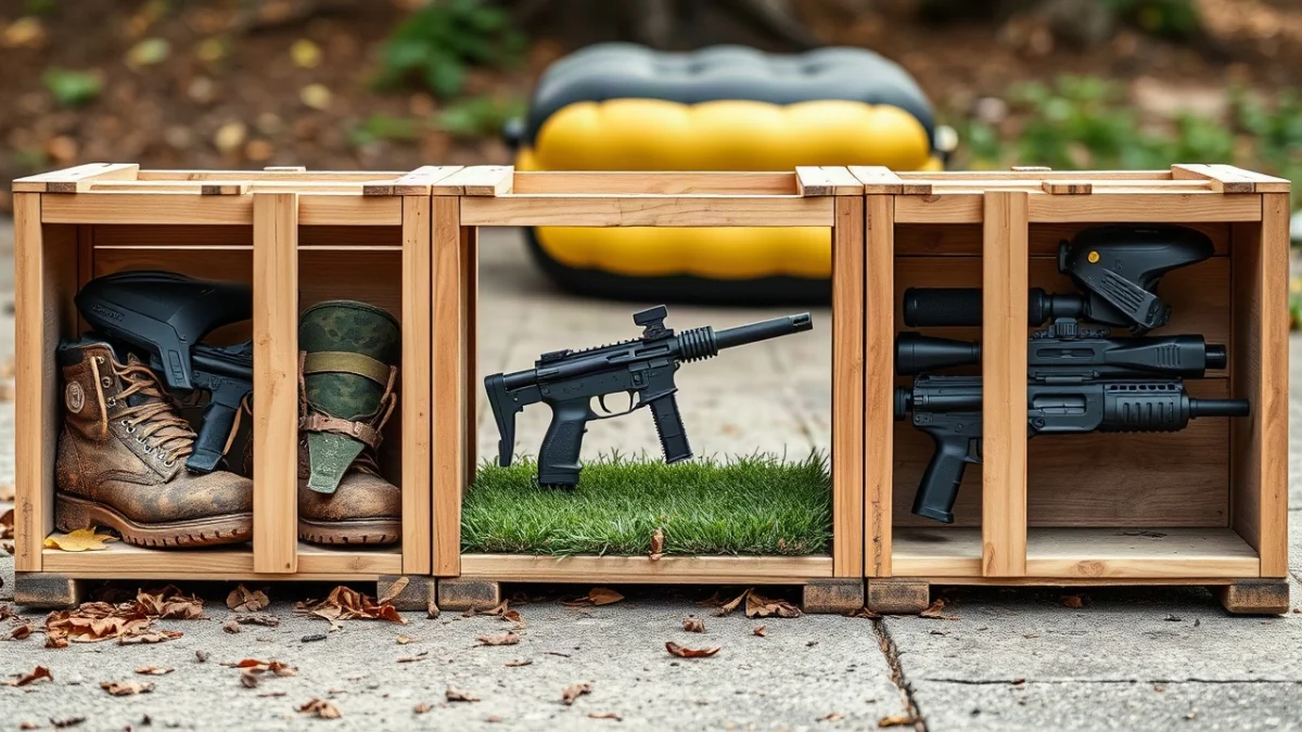 Typy poligonów: woodsball, speedball i CQB